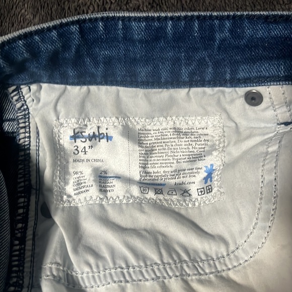 Mens Ksubi Van Winkle Trashed Dreams Skinny Jeans - Picture 2 of 4